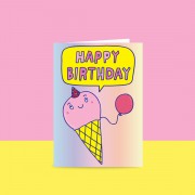Greeting Card | Happy Birthday Icecream